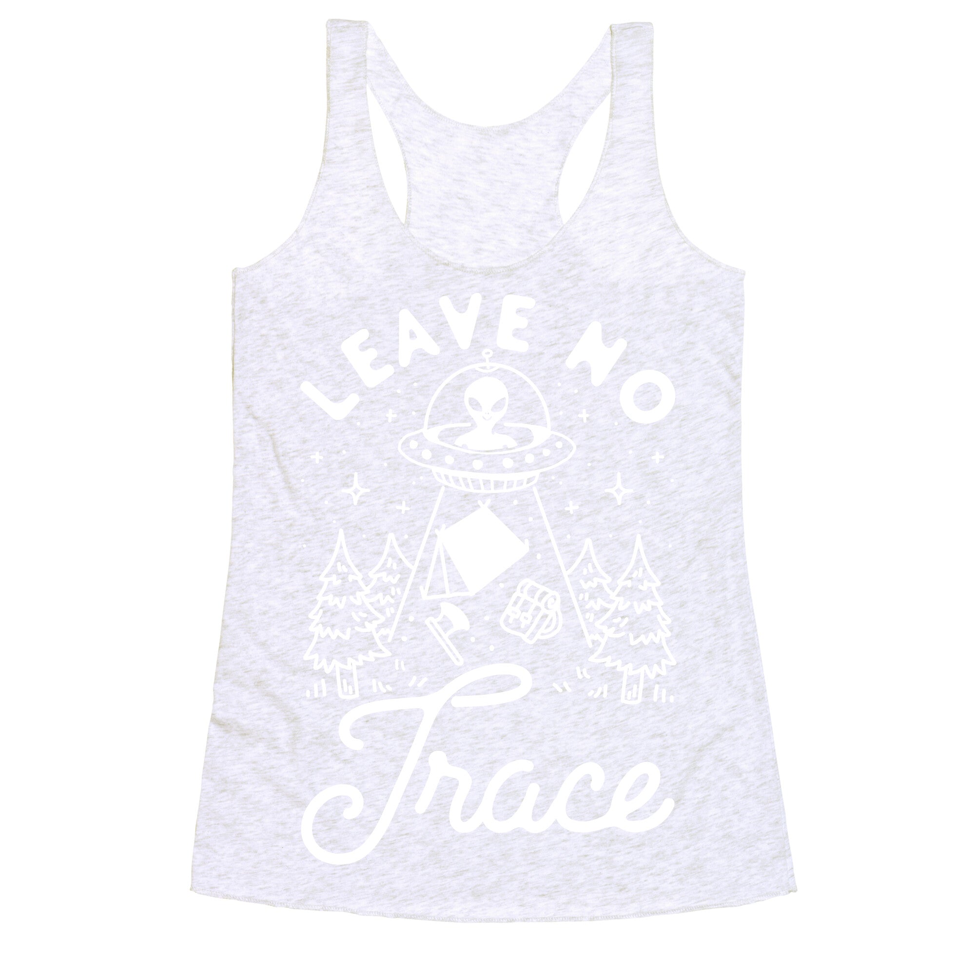 Leave No Trace Camping UFO Racerback Tank